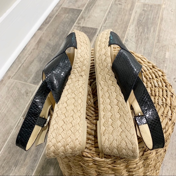 Patricia Green Espadrille Slingback platform sandals - Picture 4 of 7